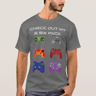 Camiseta Confira Meu Presente de Controle de Vídeo Gamer de