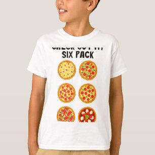 Camiseta Confira Meu Six Pack Pizza Divertida _1 