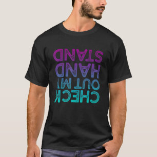 Camiseta Confira meus caras de ginástica engraçados