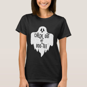 Camiseta Confira o Meu Fantasma de Halloween Assustador