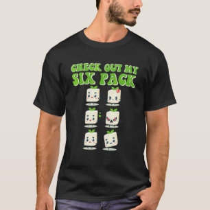 Camiseta Confira o Six Pack Tofu Dia Mundial Vegetariano Ve