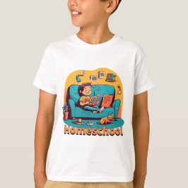 Camiseta Conforto da escola doméstica