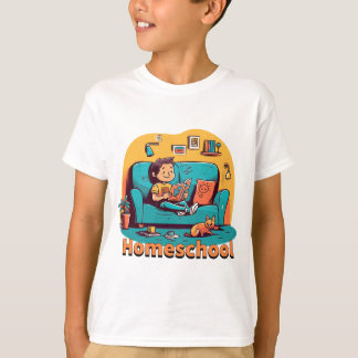 Camiseta Conforto da escola doméstica