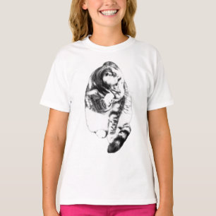 Camiseta Conforto de Gato, Estilo do Dia a Dia
