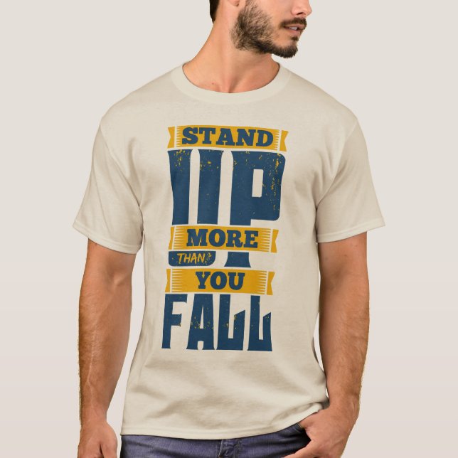 Camiseta "Conforto Suave, Palavras Fortes: Citação Motivaci (Frente)