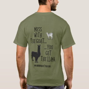 Camiseta Confusão com o T de Men't das cabras