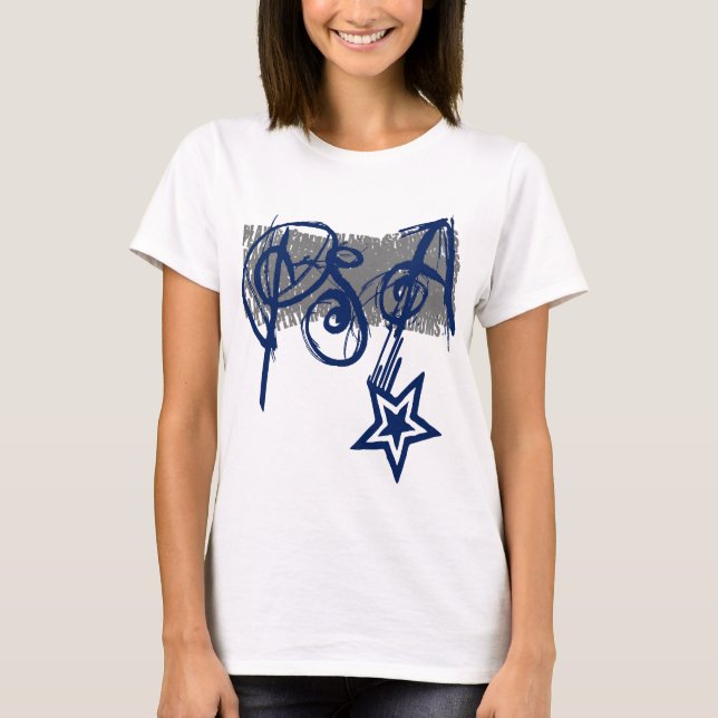 Camiseta CONFUSÃO da PSA (AZUL) (Frente)