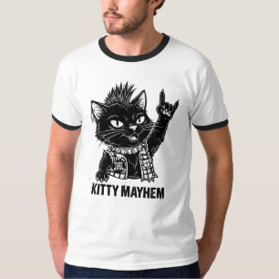 Camiseta Confusão de Gatinho