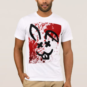Camiseta Confusão sangrenta do afastamento cilindro/rolo