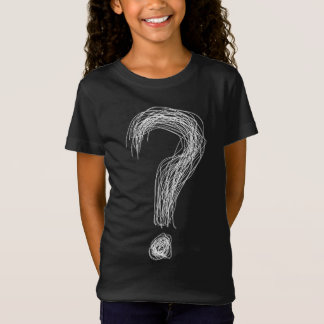 Camiseta Confused Scribble Question Mark Chaos Overthinking
