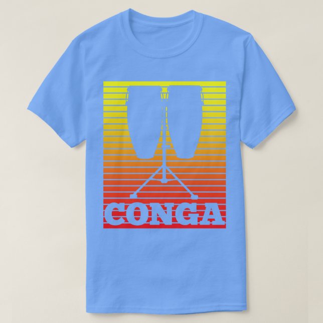 Camiseta conga (Frente do Design)