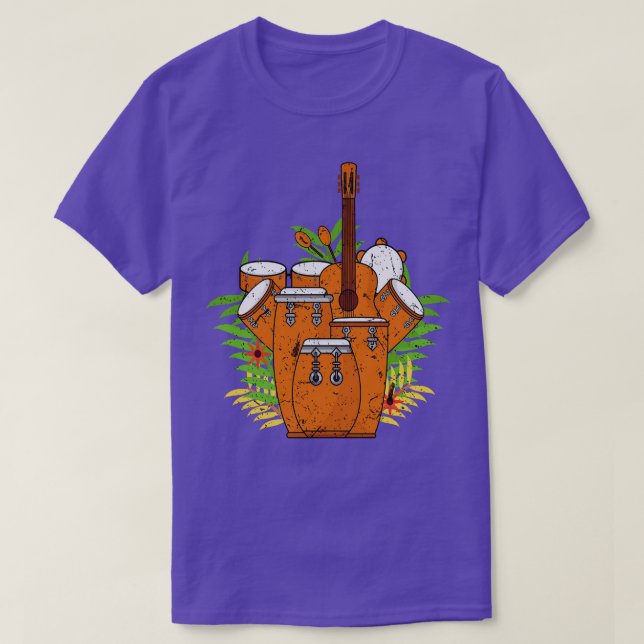 Camiseta Conga Drum (Frente do Design)