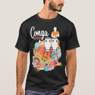 Camiseta Conga Drum Cuba Music tumbadora Drummer g