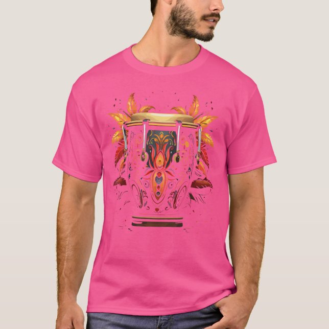 Camiseta Congas Conga Drum Conga Music Conga Instrumento (Frente)