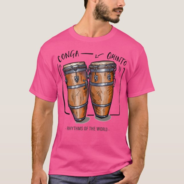 Camiseta Congas Ritmos Do Mundo (Frente)