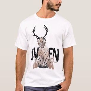 Camiseta Congelado 2 - Sven Watercolor