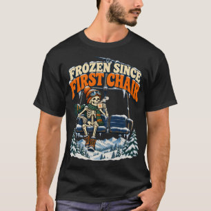 Camiseta Congelado Desde a Primeira Cadeira - Esqueleto Div