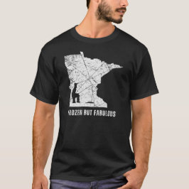 Camiseta Congelado e fabuloso | Pesca Do Gelo