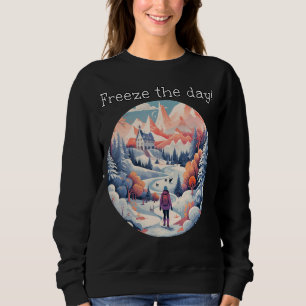 Camiseta Congelem as Aventuras na Época de Inverno para Se 