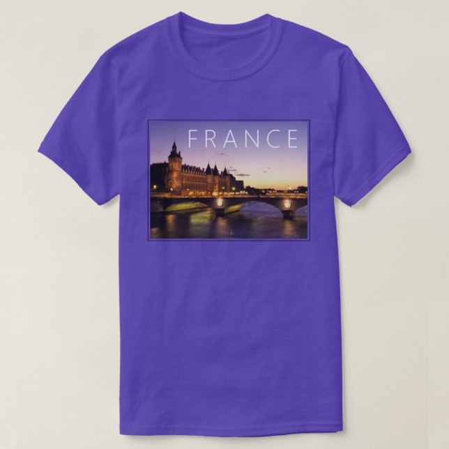 Camiseta Congresso no Rio Sena | Paris, França (Frente do Design)