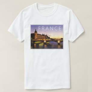 Camiseta Congresso no Rio Sena Paris, França