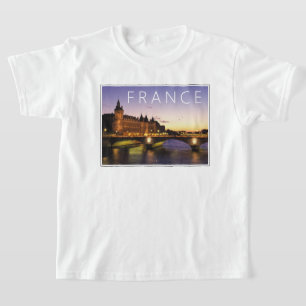 Camiseta Congresso no Rio Sena Paris, França