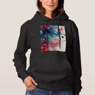 Camiseta Conhaque Floral Moderno Único e Tendência
