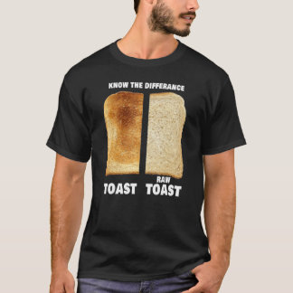 Camiseta Conheça A Diferença Toast Raw Toast 8