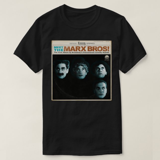 CAMISETA CONHEÇA A MARX BROS (Frente do Design)