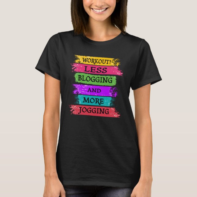 Camiseta Conheça Menos Blogs E Mais Corridas (Frente)