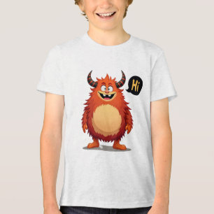 Camiseta Conheça o Monstro de Fluff Amigável