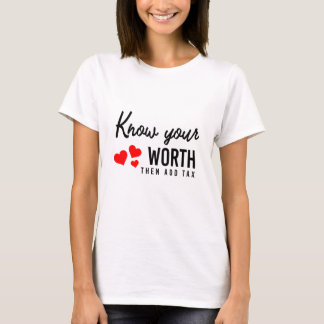 Camiseta Conheça o seu valor Tee