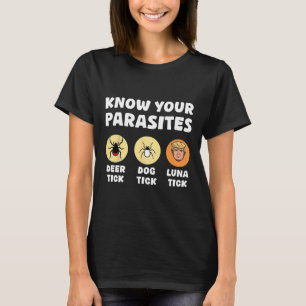 Camiseta Conheça os seus parasitas Anti-trump me Resist Pro