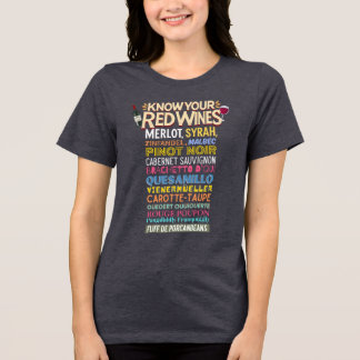 Camiseta Conheça seus Vinhos Tintos (Mais ou Menos)