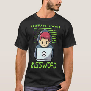 Camiseta Conheça sua senha