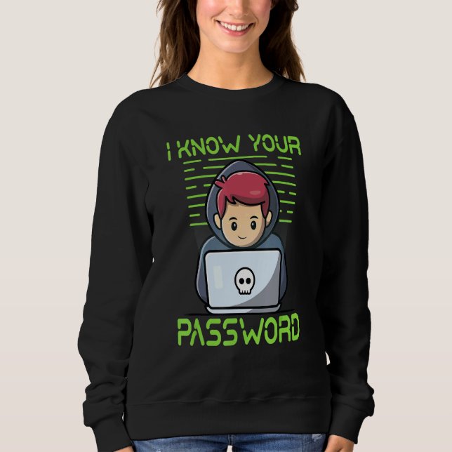 Camiseta Conheça sua senha (Frente)