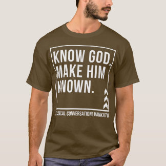 Camiseta Conhecer Deus