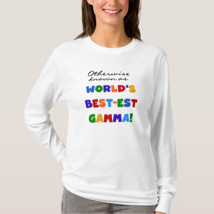 Camiseta Conhecida como Presentes Gamma Mais Incríveis