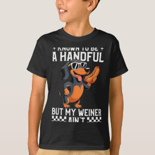 Camiseta Conhecido por Ser Difícil, Mas Weiner Não é Engraç