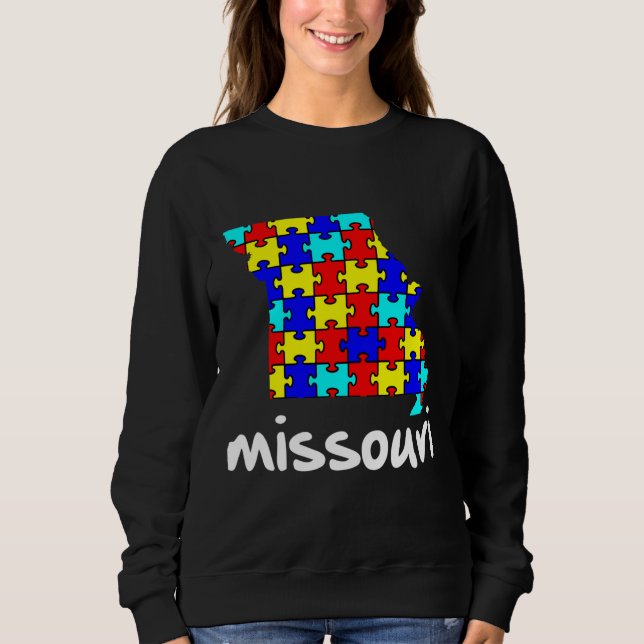 Camiseta Conhecimento Autismo do Missouri (Frente)