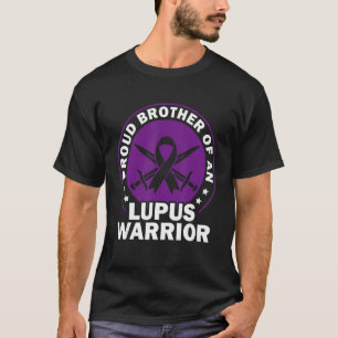 Camiseta Conhecimento De Lupus Orgulhoso Irmão De Um Guerre