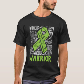 Camiseta Conhecimento do Verde limão do Guerreiro do Linfom