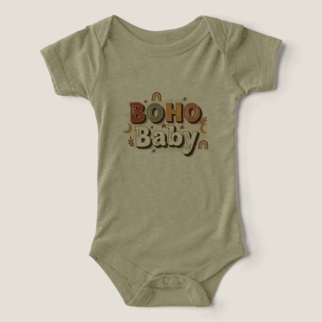 Camiseta Conjunto Boho Baby (Design frontal)
