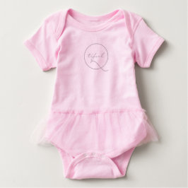 Camiseta Conjunto Cute Funny 'Qtiful' Engraçado para Bebê