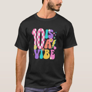 Camiseta Conjunto de aniversário Five Is A Vibe para menina