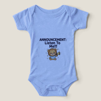Camiseta Conjunto de Bebê Urso Fofo Anúncio