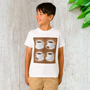Camiseta Conjunto De Cafés