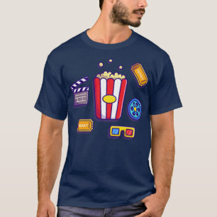 Camiseta Conjunto de Cinema