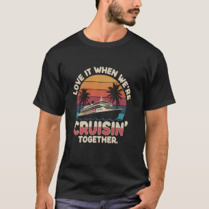 Camiseta Conjunto de Cruzeiro 2025 Roupas Amigos Família Ca