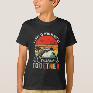 Camiseta Conjunto de Cruzeiro 2025 Roupas Amigos Família Ca